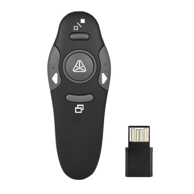 2.4GHz Wireless USB Powerpoint Presentation PPT Flip Pen Pointer Clicker Presenter with Red L