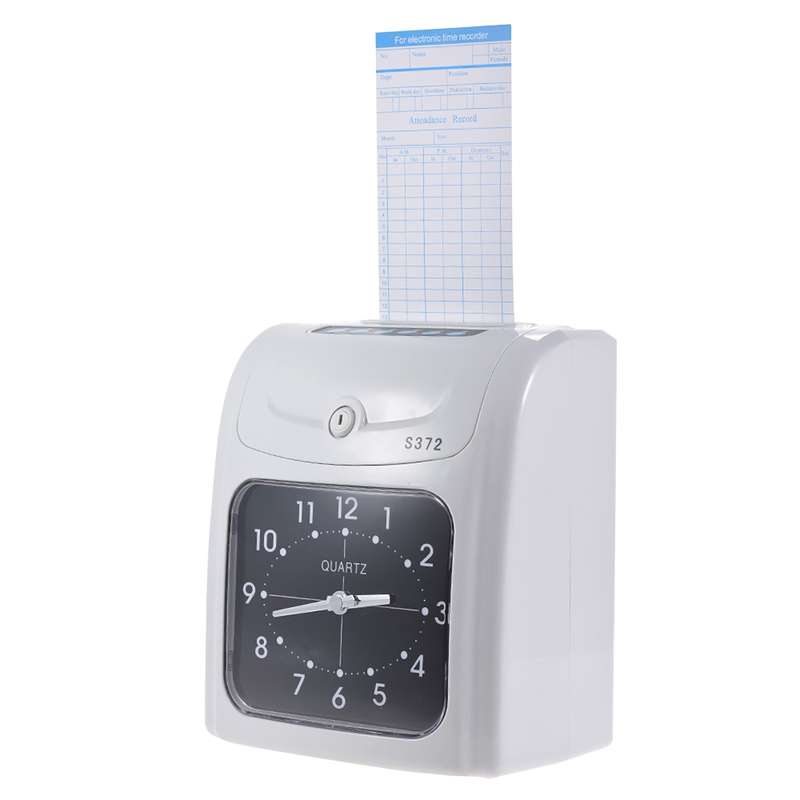 Electronic Employee Time Clock Recorder Attendance Time Card Machine for Office Factory Wareh