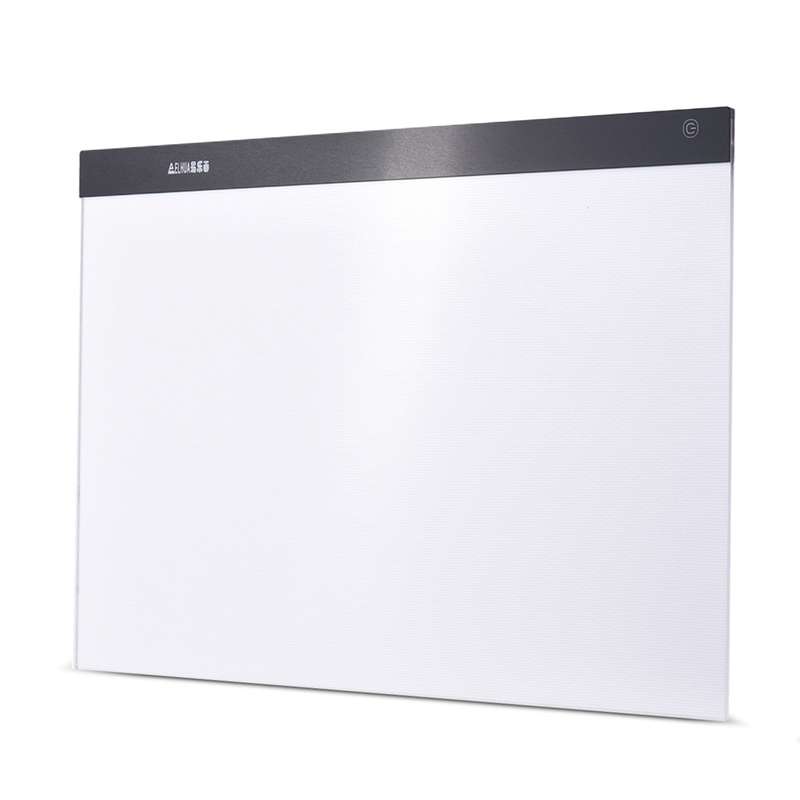 A2 Large Ultra-thin LED Light Pad Box Painting Tracing Panel Copyboard Stepless Adjustable Br