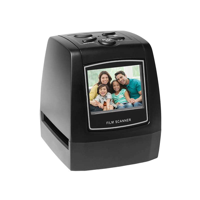 Portable Negative Film Scanner 35mm 135mm Slide Film Converter Photo Digital Image Viewer wit