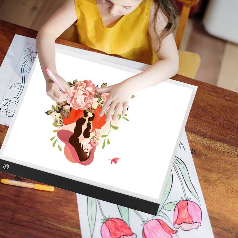 A3 Large-size Light Box LED Artcraft Tracing Light Pad Stepless Dimming Eye-protecting Pad fo