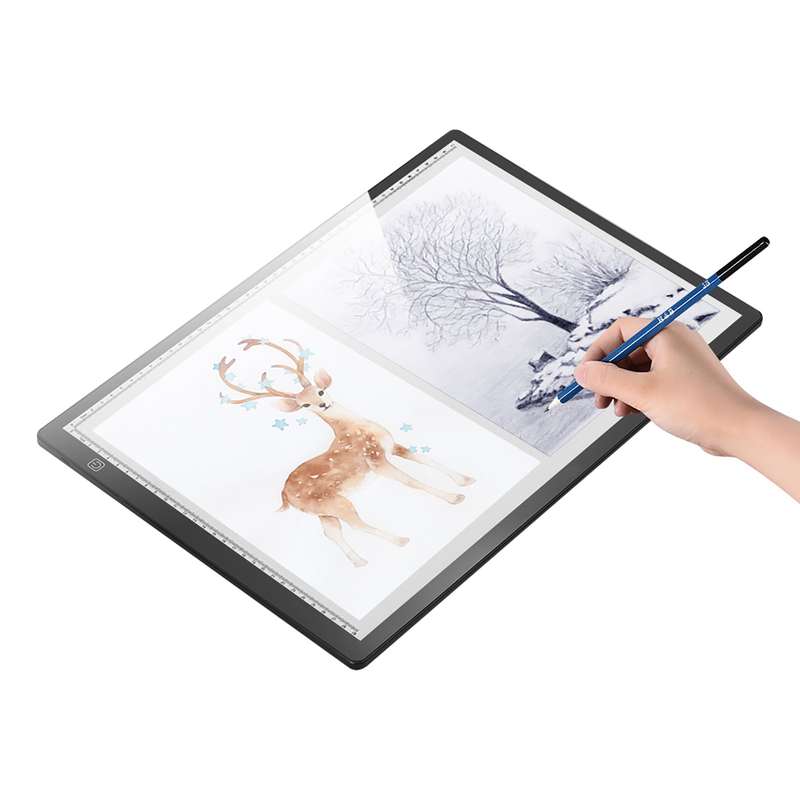 Magnetic A3 LED Tracing Light Box Ultra-thin Stepless Dimmable Brightness Artcraft Light Tabl