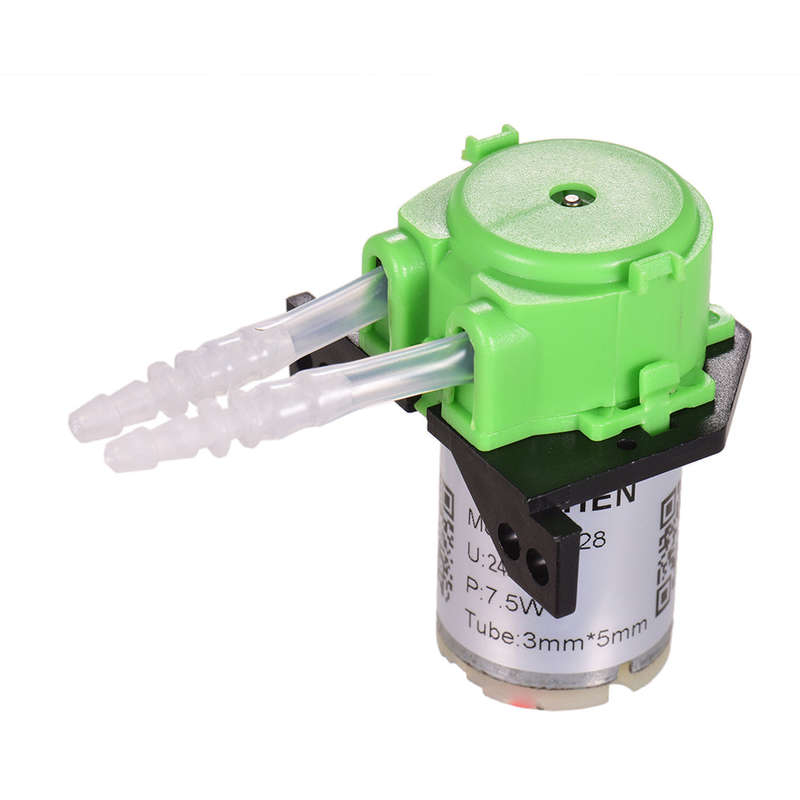 GROTHEN DC 24V Dosing Pump Peristaltic Pump Mini Water Liquid Pump Peristaltic Tube Head Self
