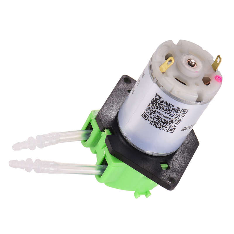 DC 12V Dosing Pump Peristaltic Pump Mini Water Liquid Pump Peristaltic Tube Head Self-Priming
