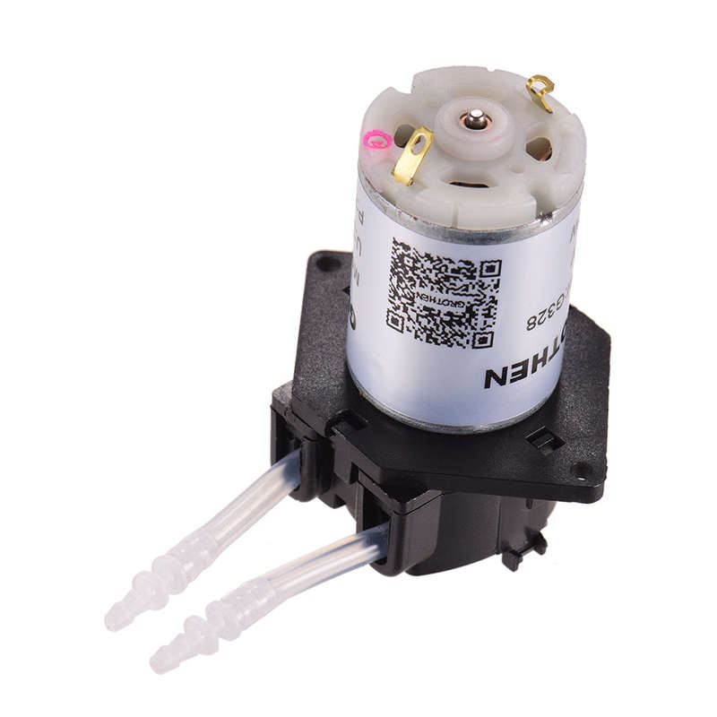 GROTHEN DC 24V Dosing Pump Peristaltic Pump Mini Water Liquid Pump Peristaltic Tube Head Self