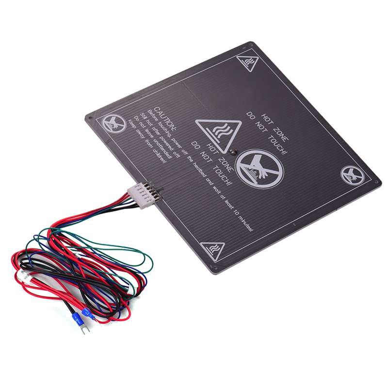 Anet 3D Printer Hot Bed Base Plate Heating Platform Heatbed Aluminum Plate Size 220 * 220 * 3