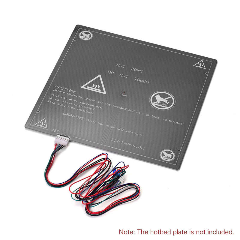 Hotbed Wire(20AWG) Heatbed Heated Bed Wire Line Cable for Anet A8 Plus E16 3D Printer Upgrade