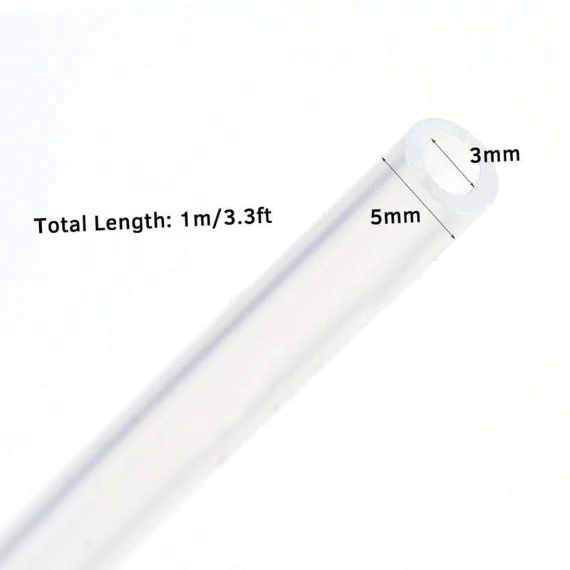 Transparent Food Grade Silicone Tube Flexible Hose Pipe Silicone Tubing for Dosing Pump Peris
