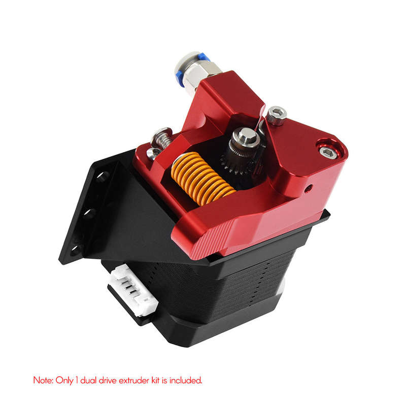 Upgraded Remote Dual Drive Gear Extruder Kit for Creality 3D Printer Ender 3/Ender 3 Pro/CR-1