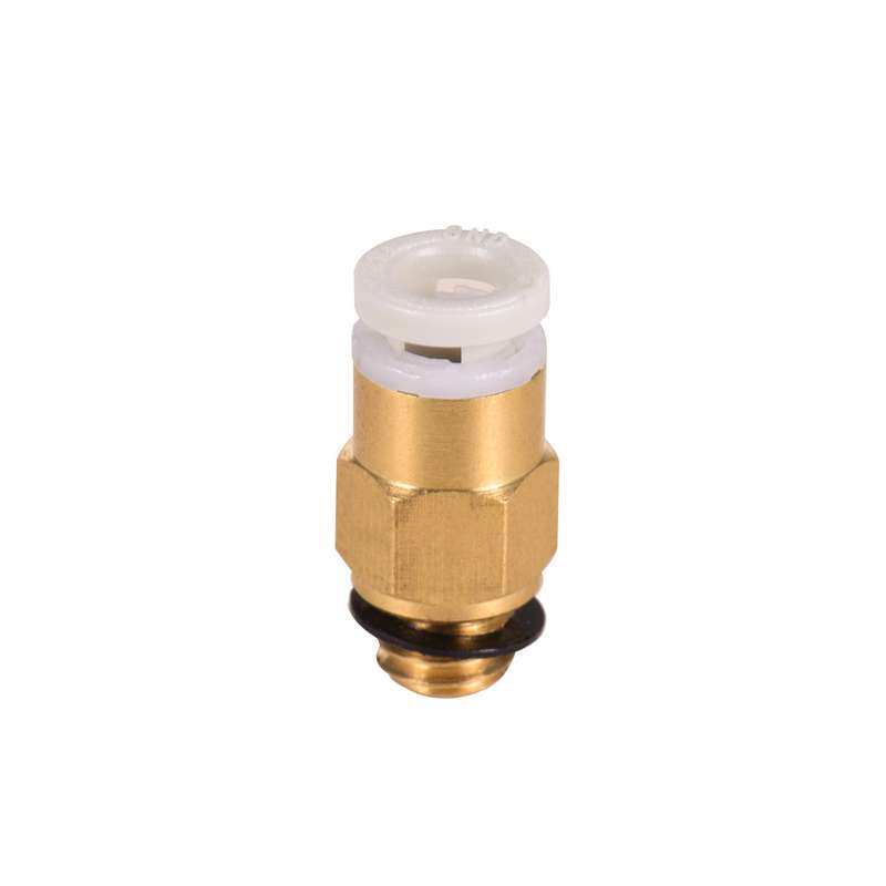 PC4-M6 Male Straight Pneumatic Tube Push Fitting Connector Compatible for CR-10 Ender 3 3D Pr
