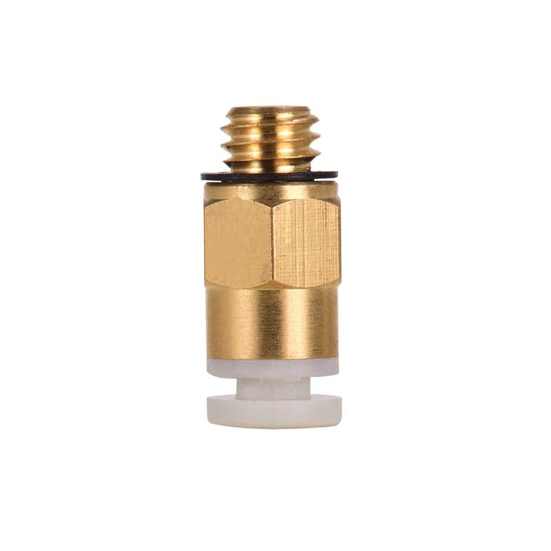 PC4-M6 Male Straight Pneumatic Tube Push Fitting Connector Compatible for CR-10 Ender 3 3D Pr