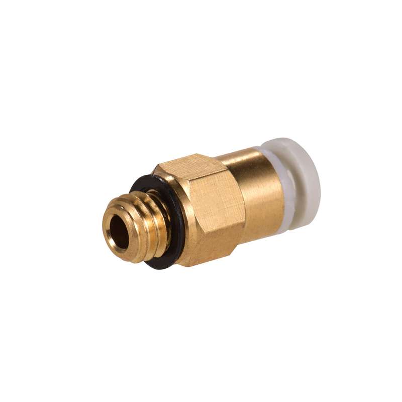 PC4-M6 Male Straight Pneumatic Tube Push Fitting Connector Compatible for CR-10 Ender 3 3D Pr