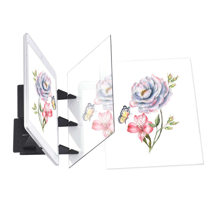 Optical Drawing Tracing Board Portable Sketching Painting Tool Animation Copy Pad No Overlap