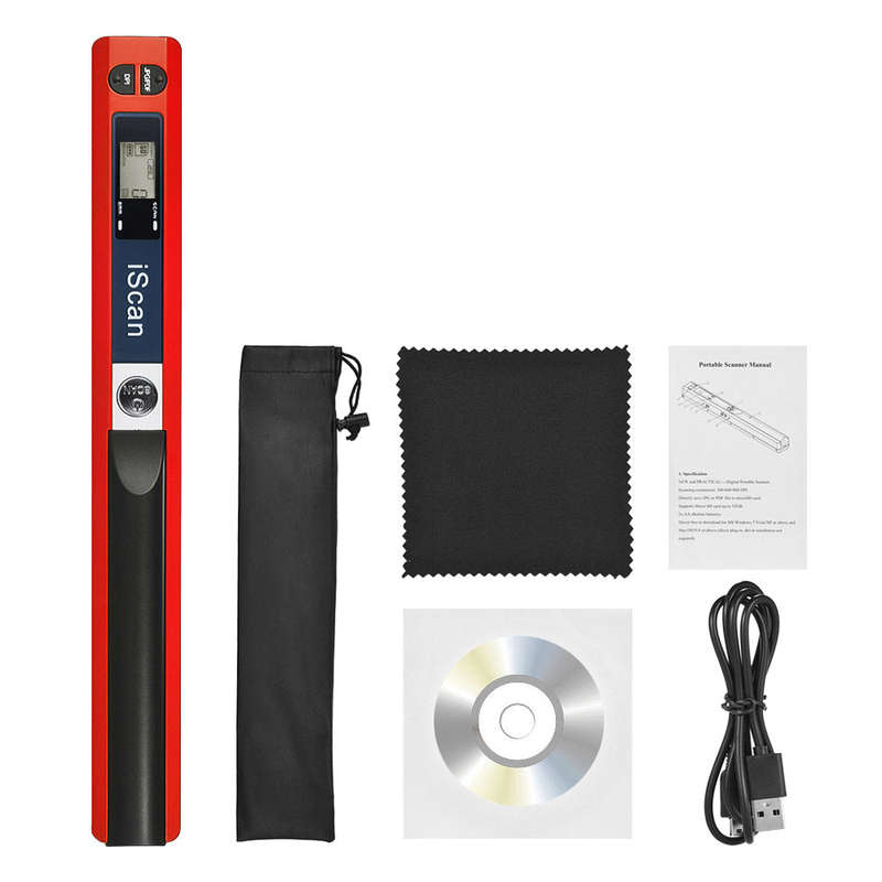 Portable Wireless Scanner Mini Handheld Document Scanners A4 Book Scanner 900 DPI Scan Tool f