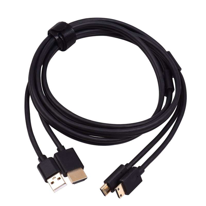 BOSTO 2-in-1 Cable for BOSTO 13HD/16HD/16HDK/16HDT/BT-16HD/BT-16HDK/BT-16HDT Graphics Drawing