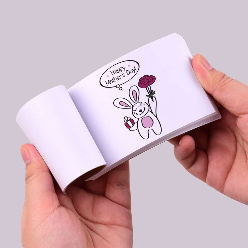 Portable Flip Book Kit with Light Pad Tablet LED Light Box 3 Level Brightness Control 300 She