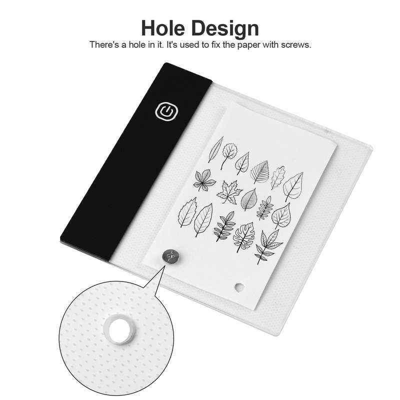Flip Book Kit with Mini Light Pad LED Lightbox Tablet Design with Hole 300 Sheets Flipbook Pa