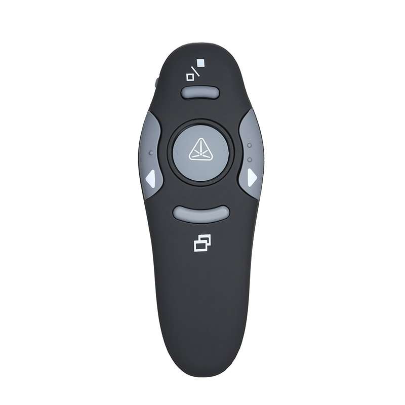2.4GHz Wireless Powerpoint Presenter Presentation Pointer PPT Clicker with USB Receiver 360