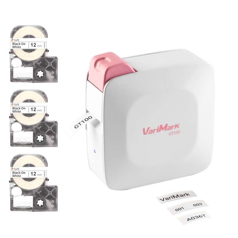 VariMark Portable Wireless Label Printer Marker Thermal Transfer Printer Manual Cutting 203dp