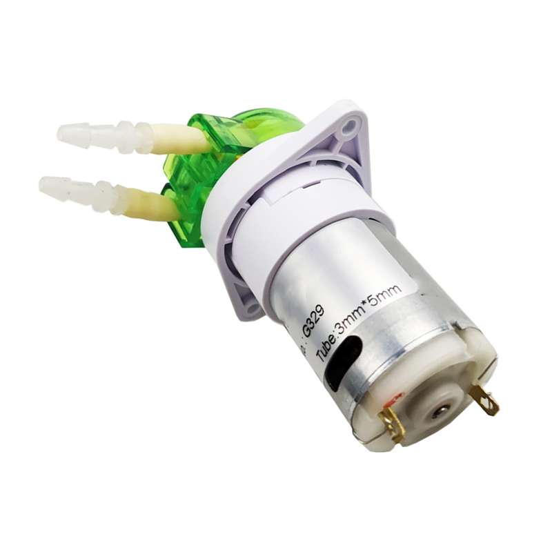 Small Peristaltic Pump DC 12V/24V Dosing Pump Micro-circulating Pump Water Liquid Self-Primin