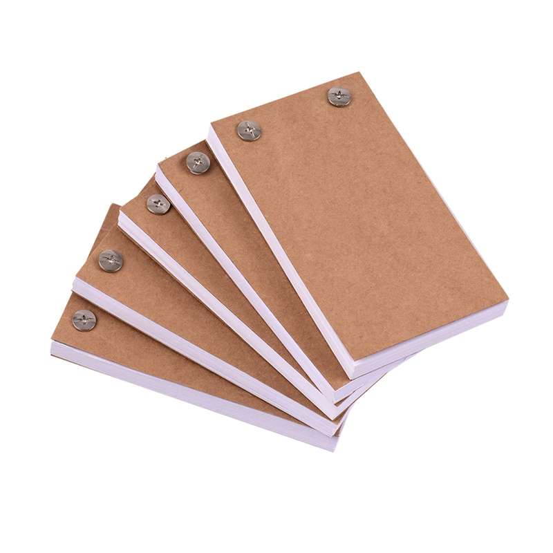 Blank Flip Book Kit with 300 Sheets Animation Paper Flipbook Binding Screws for LED Tracing L