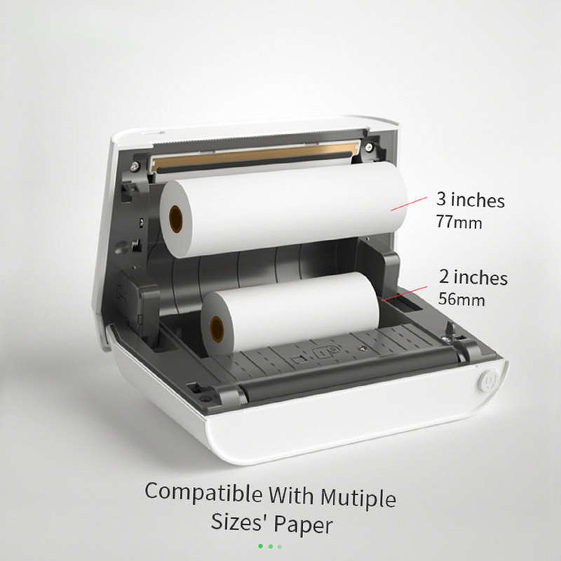 PeriPage A9 Mini Portable Thermal Notes Printer 203dpi BT Pocket Photo Mobile Printer Receipt