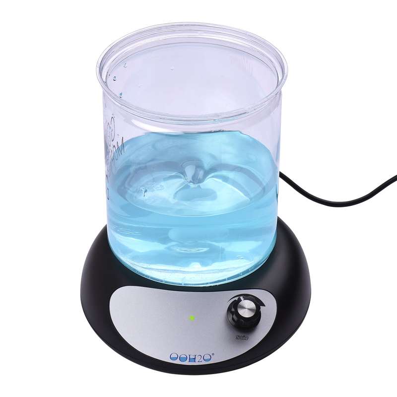 Magnetic Stirrer Mini Magnetic Mixer Speed Adjusting with Stir Bar No Heating 2000ml Stirring