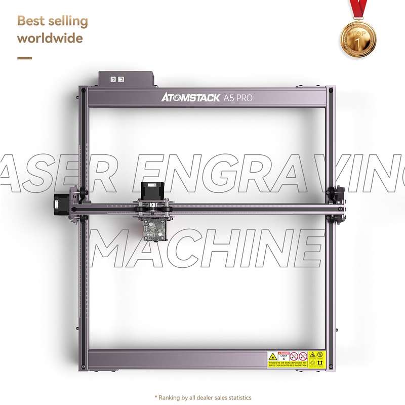 ATOMSTACK A5 Pro 40W Laser Engraver CNC Desktop DIY Laser Engraving Cutting Machine with 410x