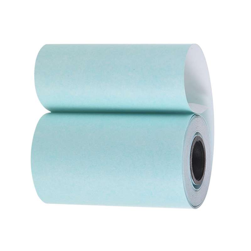 Printable Sticker Paper Roll Direct Thermal Paper with Self-adhesive 57*30mm for PeriPage A6
