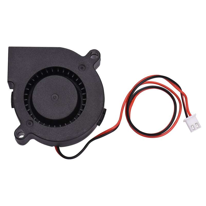 5015 Cooling Fan 50x50x15mm 12V/24V Brushless Fan Blower Fan 2-Pin Connector for 3D Printer P