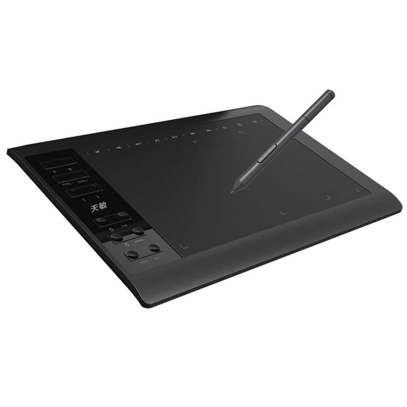 10moons G10 Digital Art Graphics Drawing Tablet 10 x 6 Inches Ultralight Art Creation Sketch