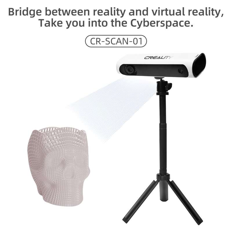 Creality CR-SCAN01 Portable 3D Scanner 3D Modeling Scanner High Precision Support OBJ/STL Out