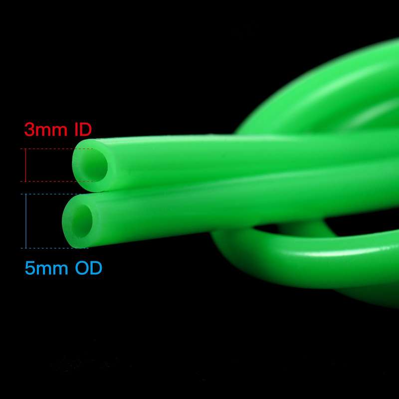 Green Silicone Tubing Food Grade Silicone Rubber Tube Flexible Hose Tube Water Pipe for Pump