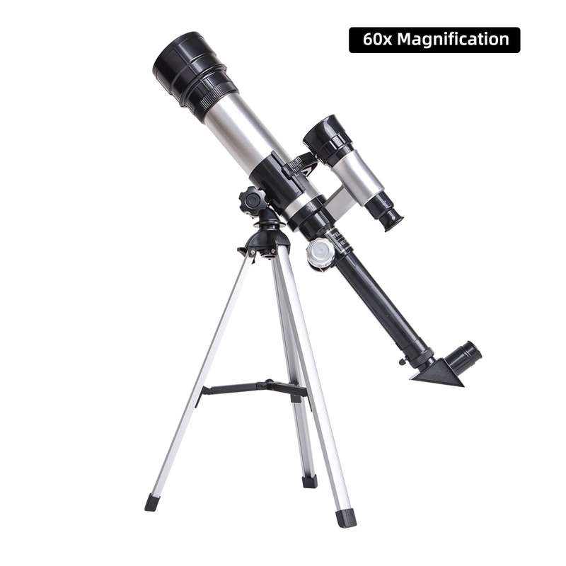 Telescopes for Kids Adults Beginners 50mm Alloy Aperture Astronomical Refractor Telescope 100