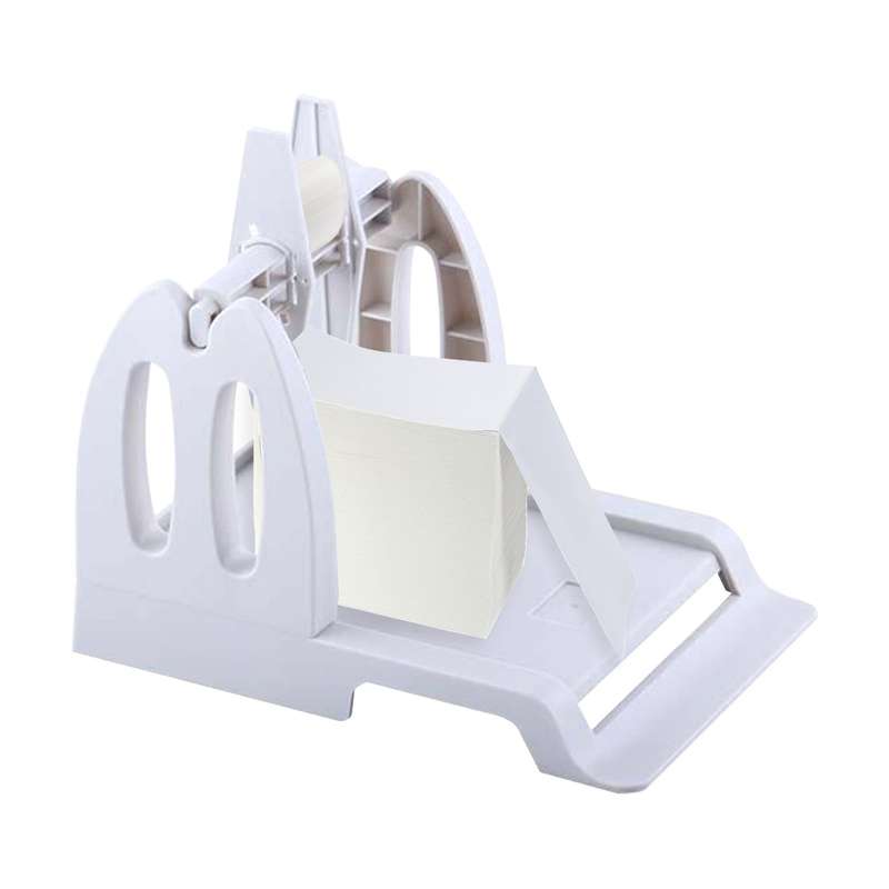 Label Holder for Desktop Thermal Label Printer 2 in 1 Rolls & Fan-Fold Stack Labels Shipping