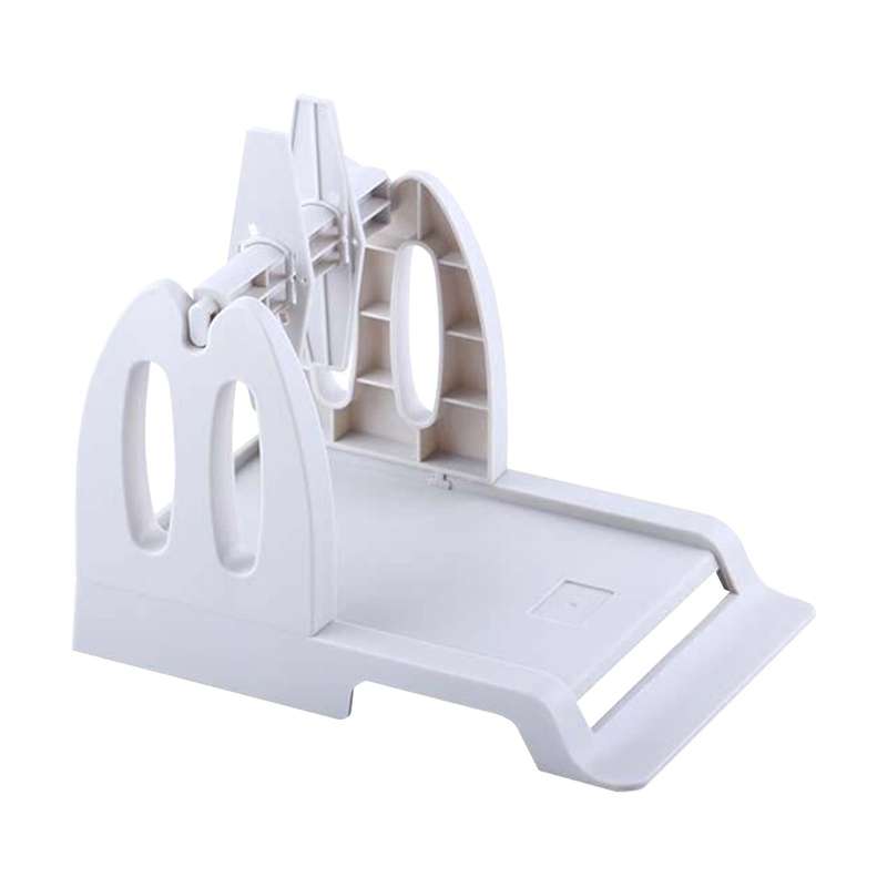 Label Holder for Desktop Thermal Label Printer 2 in 1 Rolls & Fan-Fold Stack Labels Shipping