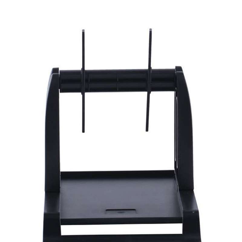 Label Holder for Desktop Thermal Label Printer 2 in 1 Rolls & Fan-Fold Stack Labels Shipping