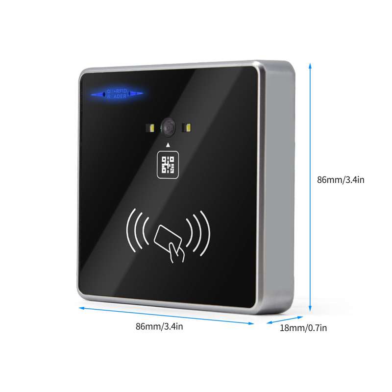 Embedded 1D 2D Barcode Scanner QR Bar Code RFID Card Reader Wiegand Connection Self-Induction