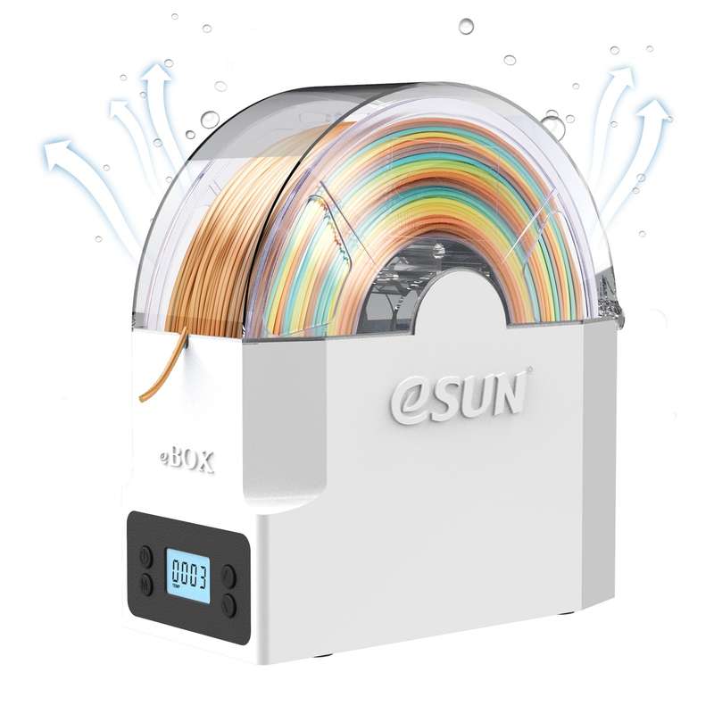 eSUN eBOX Lite 3D Printer Filament Dry Box 3D Filament Dryer Storage Box Dehydrator Spool Hol