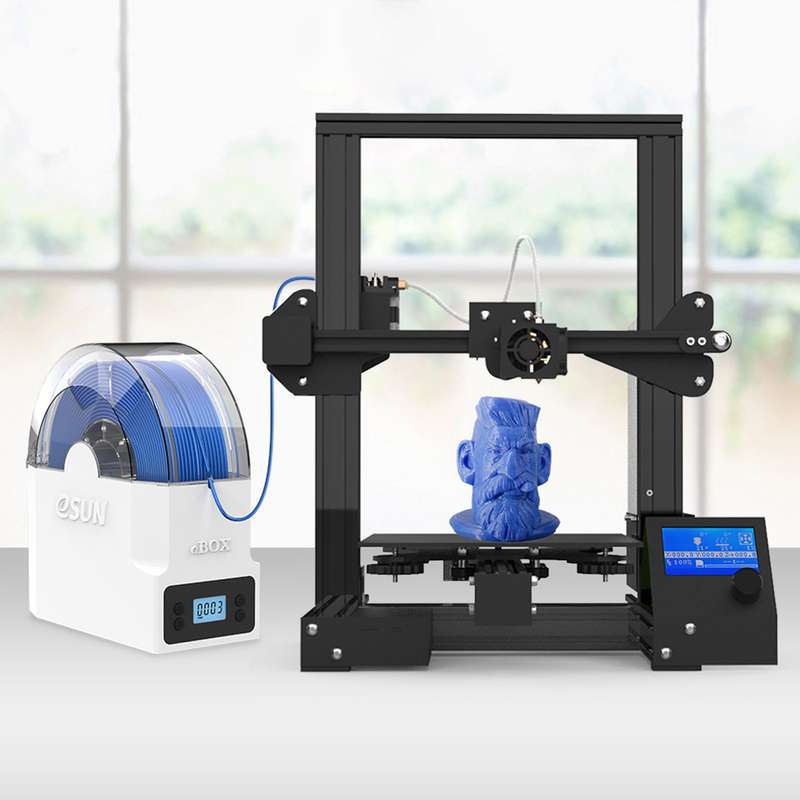 eSUN eBOX Lite 3D Printer Filament Dry Box 3D Filament Dryer Storage Box Dehydrator Spool Hol