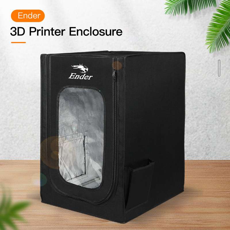 Creality 3D Printer Enclosure Fireproof Waterproof Printer Covers for Constant Temperature He