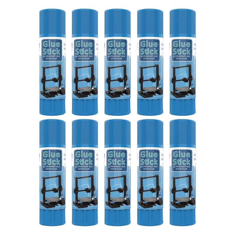 3D Printer Glue Sticks PVP Solid Glue Sticks Non-toxic Washable for Hot Bed Platform Glass Pl