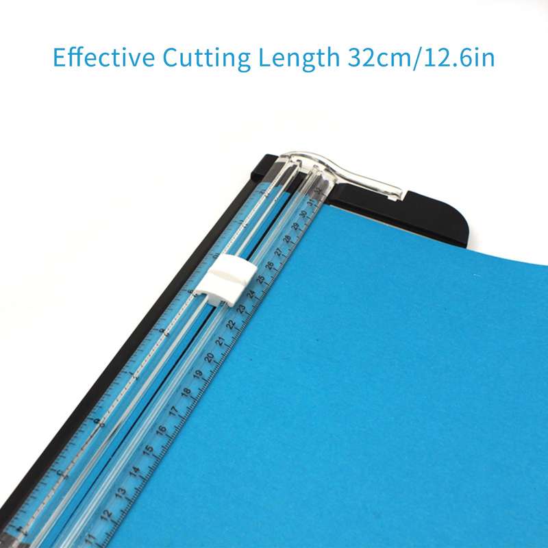 Portable A4 Sliding Paper Cutter 12.6 Inch Cut Length Paper Trimmer Scrapbooking Tool Cutting