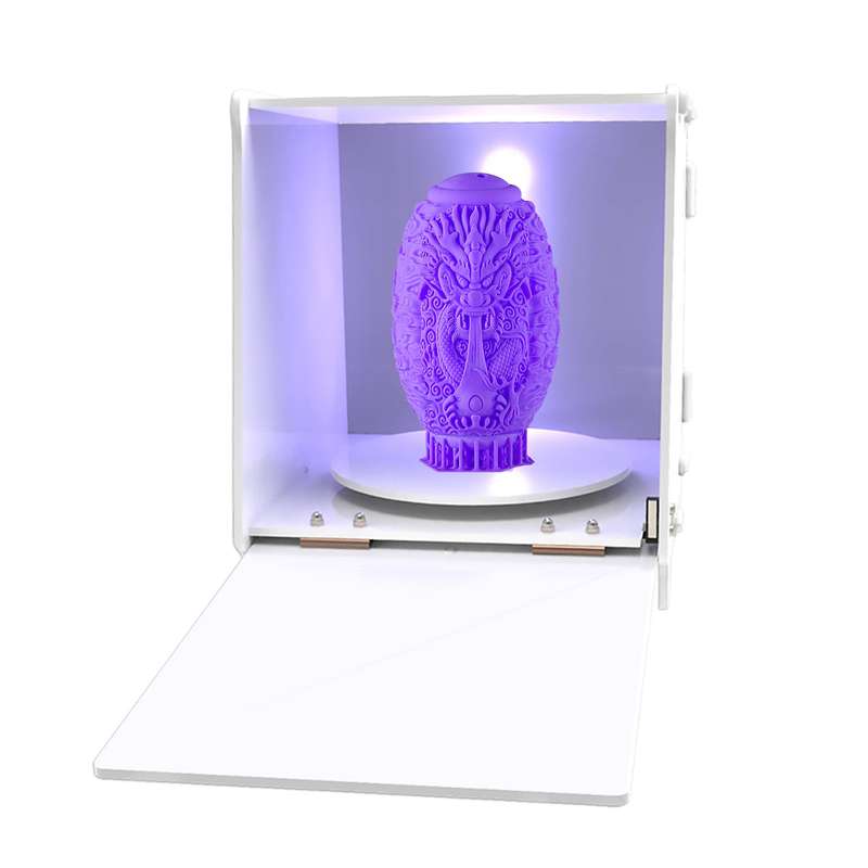 Geeetech UV Resin Curing Box with 360 Rotating Turntable UV Curing Light Station Machine Eve