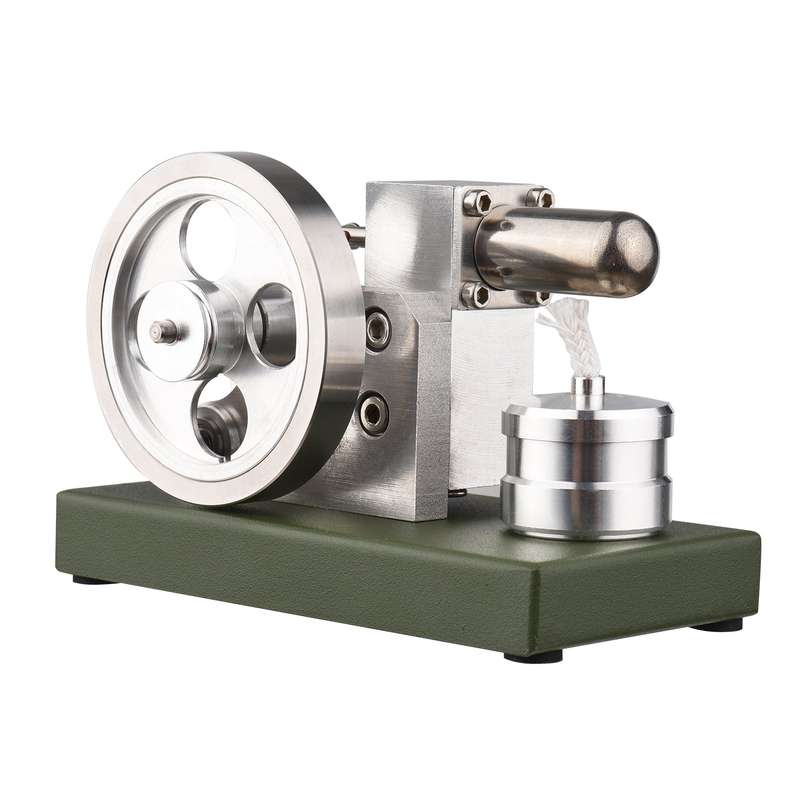 Mini Hot Air Stirling Engine Motor Model External Combustion Steam Power Physics Experiment E