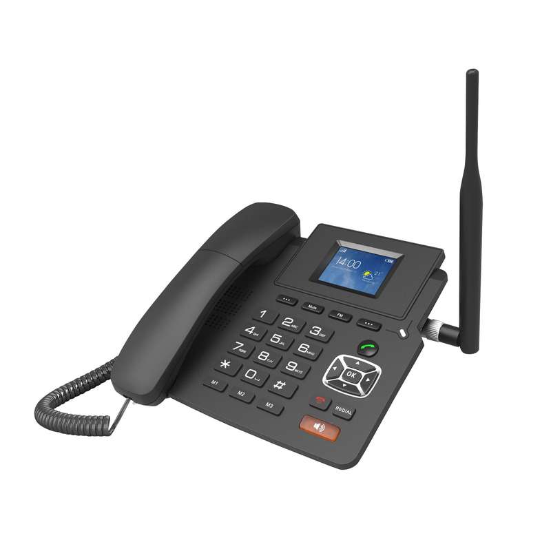 P03-4G Desktop Wireless Telephone 4G VOIP Phone Support 2 SIP Accounts WIFI SIM Card with Ant