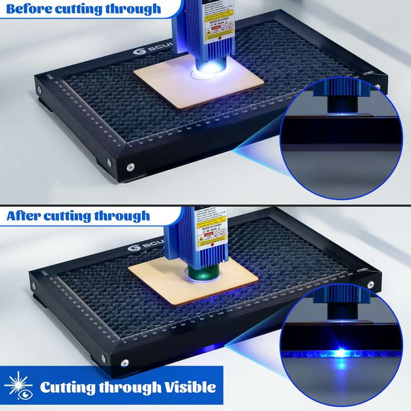 SCULPFUN Laser Engraver Honeycomb Working Table Steel Panel Board Platform for Diode Laser Ma
