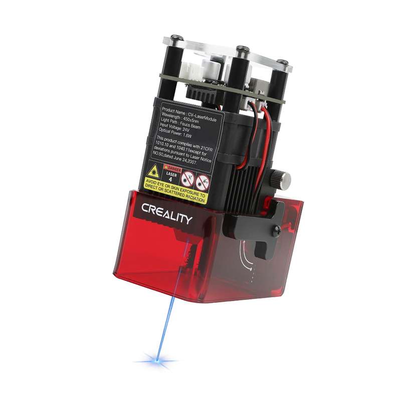 Creality Ender-3 S1 CV-Laser Module 24V 1.6W Laser Head Compatible with Ender-3 S1 Pro/Ender-