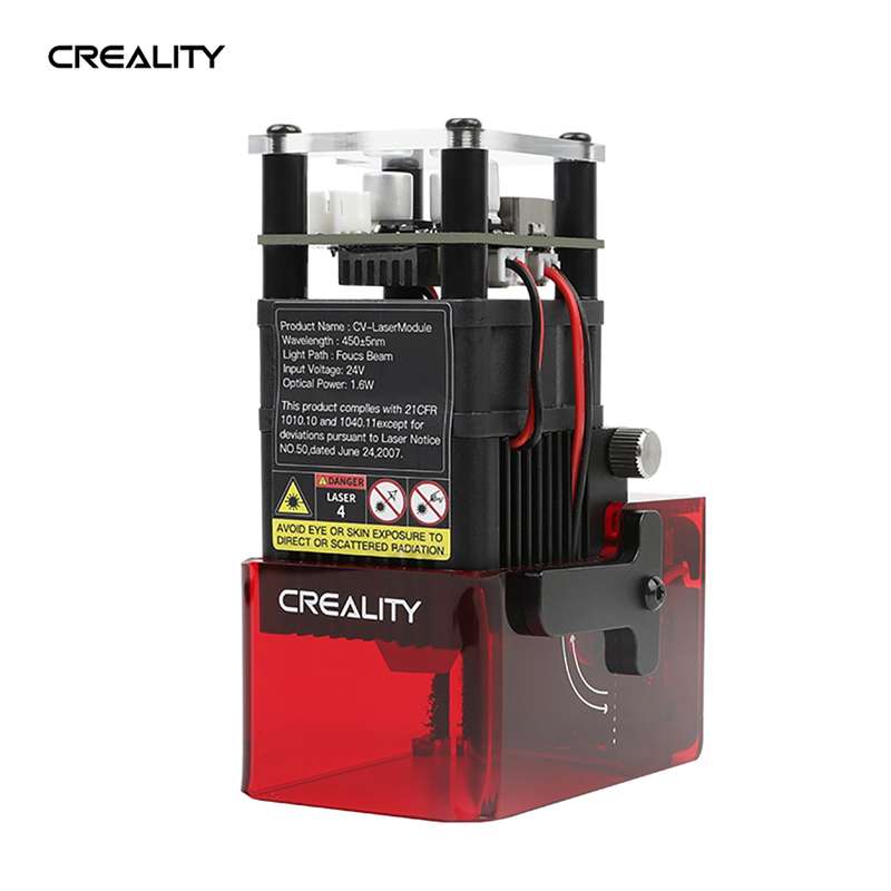 Creality Ender-3 S1 CV-Laser Module 24V 1.6W Laser Head Compatible with Ender-3 S1 Pro/Ender-
