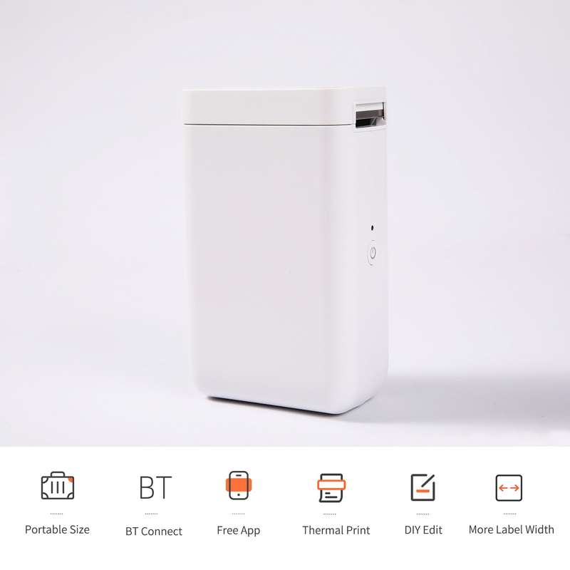 NIIMBOT D101 Label Maker Machine Mini Pocket Thermal Label Printer All in One BT Connect Prin